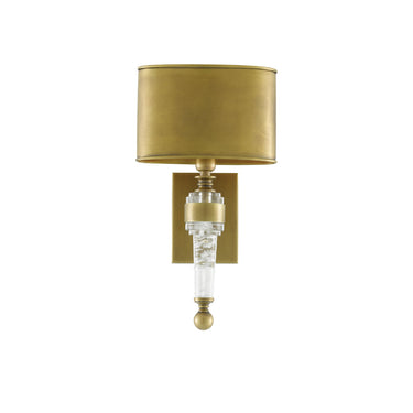 Currey & Company 5000-0177 Lindau Wall Sconce in Antique Brass 5
