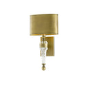 Currey & Company 5000-0177 Lindau Wall Sconce in Antique Brass 1
