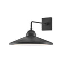 Currey & Company 5000-0197 Ditchley 1 Light Wall Sconce in Black Bronze/White 1
