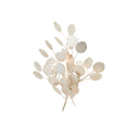 Currey & Company 5000-0198 Lunaria Wall Sconce in Contemporary Silver Leaf 3