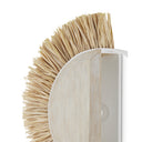 Currey & Company 5000-0204 Seychelles 1 Light Wall Sconce in Sugar White/Sandstone/Natural Raffia 2