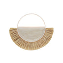 Currey & Company 5000-0204 Seychelles 1 Light Wall Sconce in Sugar White/Sandstone/Natural Raffia 1