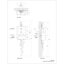 Currey & Company 5000-C2 Baneberry Wall Sconce in Gesso White 12