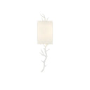 Currey & Company 5000-C2 Baneberry Wall Sconce in Gesso White 3