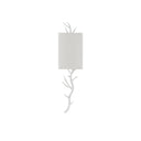 Currey & Company 5000-C2 Baneberry Wall Sconce in Gesso White 4