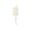 Currey & Company 5000-C2 Baneberry Wall Sconce in Gesso White 7