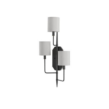 Currey & Company 5000-C5 Knowsley Wall Sconce in Oil Rubbed Bronze - Crescent Harbor