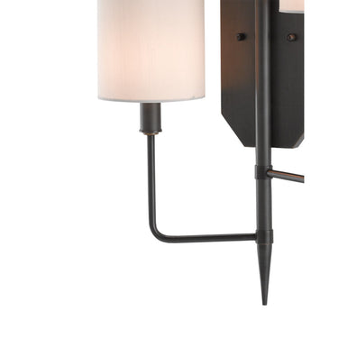 Currey & Company 5000-C5 Knowsley Wall Sconce in Oil Rubbed Bronze - Crescent Harbor