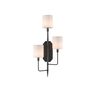 Currey & Company 5000-C5 Knowsley Wall Sconce in Oil Rubbed Bronze 8