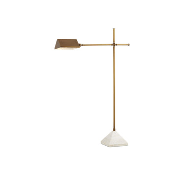 Currey & Company 51" Repertoire Adjustable Brass Floor Lamp 3