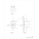 Currey & Company 5129 Glacier Silver Wall Sconce in Silver Leaf 3