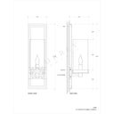 Currey & Company 5140 Charade Wall Sconce 3
