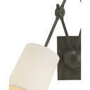 Currey & Company 5150 Compass Wall Sconce in Black Iron 2
