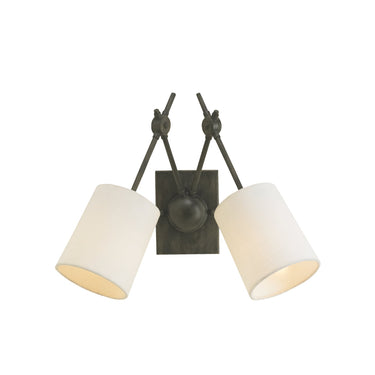 Currey & Company 5150 Compass Wall Sconce in Black Iron 3