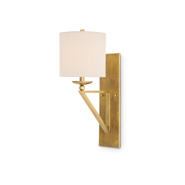 Currey & Company 5181 Anthology Wall Sconce in Vintage Brass 1