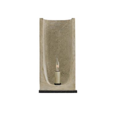 Currey & Company 5208 Rowland Wall Sconce in Aged Steel/Portland 3