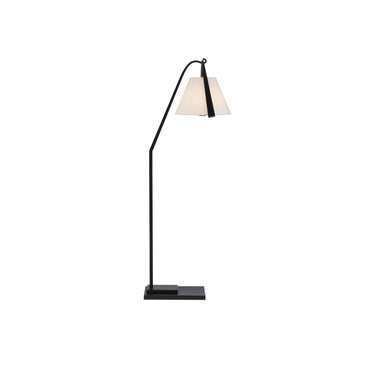 Currey & Company 54.5" Frey Black Floor Lamp 3