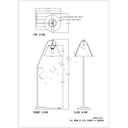 Currey & Company 54.5" Frey Black Floor Lamp 6