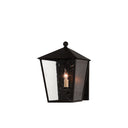 Currey & Company 5500-C1 Bening Outdoor Wall Sconce in Midnight 9