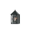 Currey & Company 5500-C3 Ripley Outdoor Wall Sconce in Midnight 8