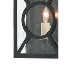 Currey & Company 5500-C3 Ripley Outdoor Wall Sconce in Midnight 9