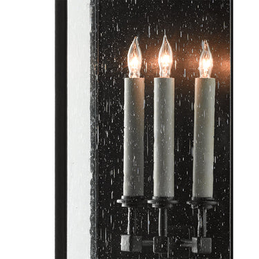Currey & Company 5500-C4 Tanzy Outdoor Wall Sconce in Midnight 2