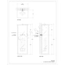 Currey & Company 5500-C4 Tanzy Outdoor Wall Sconce in Midnight 4