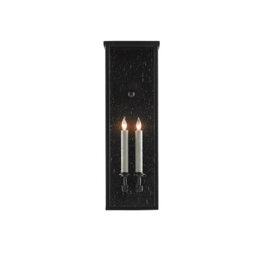 Currey & Company 5500-C4 Tanzy Outdoor Wall Sconce in Midnight 7