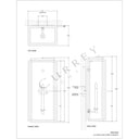 Currey & Company 5500 Wright Outdoor Wall Sconce in Midnight 12