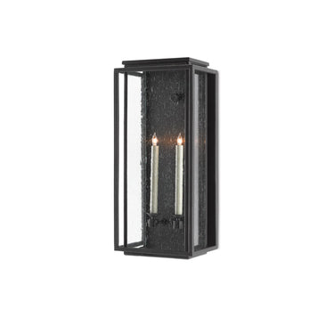 Currey & Company 5500 Wright Outdoor Wall Sconce in Midnight 5