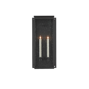 Currey & Company 5500 Wright Outdoor Wall Sconce in Midnight 7