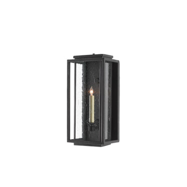 Currey & Company 5500 Wright Outdoor Wall Sconce in Midnight 9
