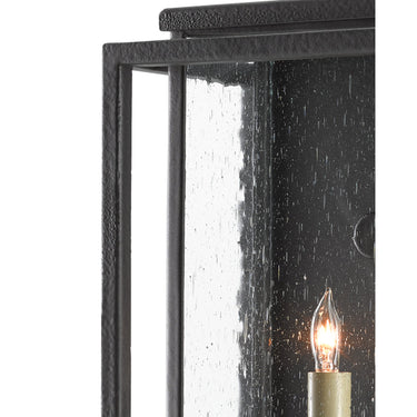 Currey & Company 5500 Wright Outdoor Wall Sconce in Midnight 10