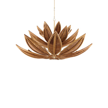 Currey & Company 56.25" Cubana Three-Tier 12-Light Chandelier 3