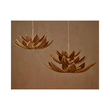 Currey & Company 56.25" Cubana Three-Tier 12-Light Chandelier 7