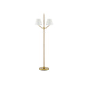 Currey & Company 56" Sirocco Brass 2-Light Rope Floor Lamp 2