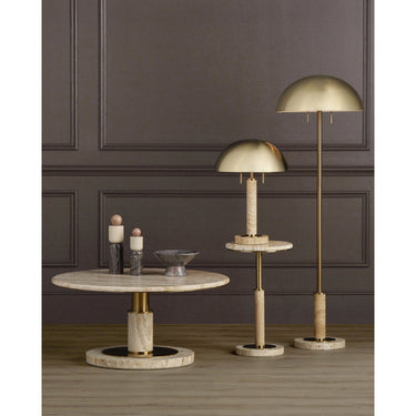 Currey & Company 58.5" Miles 2-Light Floor Lamp 4