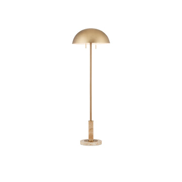 Currey & Company 58.5" Miles 2-Light Floor Lamp 
