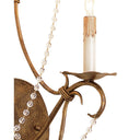 Currey & Company 580 Crystal Lights Wall Sconce 2