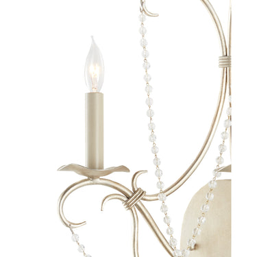 Currey & Company 580 Crystal Lights Wall Sconce 6