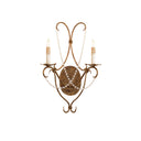 Currey & Company 580 Crystal Lights Wall Sconce 1