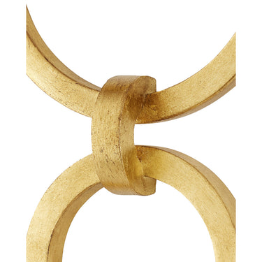 Currey & Company 5900-0048 Bolebrook 1 Light Wall Sconce in Gesso White/Contemporary Gold Leaf 2