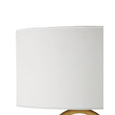 Currey & Company 5900-0048 Bolebrook 1 Light Wall Sconce in Gesso White/Contemporary Gold Leaf 3