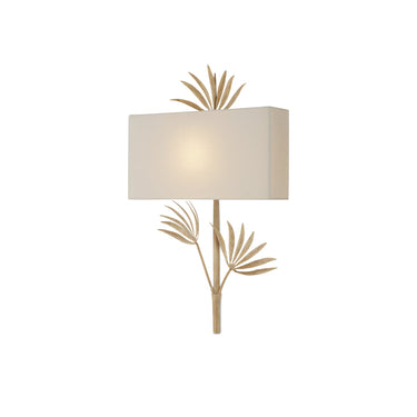 Currey & Company 5900-0049 Calliope 1 Light Wall Sconce in Coco Cream/Ivory 1