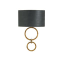 Currey & Company 5910 Bolebrook Wall Sconce in Gold Leaf 1