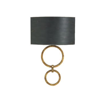 Currey & Company 5910 Bolebrook Wall Sconce in Gold Leaf 1