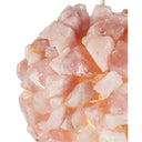 Currey & Company 6" Clio 1-Light Rose Quartz Pendant 1