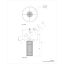 Currey & Company 6000-0 Azores 1 Light Table Lamp 6
