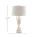 Currey & Company 6000-0035 Clifford Table Lamp in Natural/Coffee Bronze 4