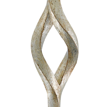 Currey & Company 6000-0071 Elyx Table Lamp in Chinois Silver Leaf 2